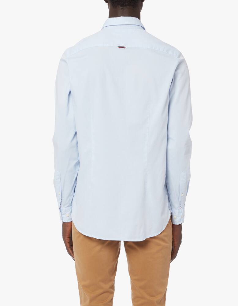 rinascente Tommy Hilfiger Camicia dobby manica lunga slim fit