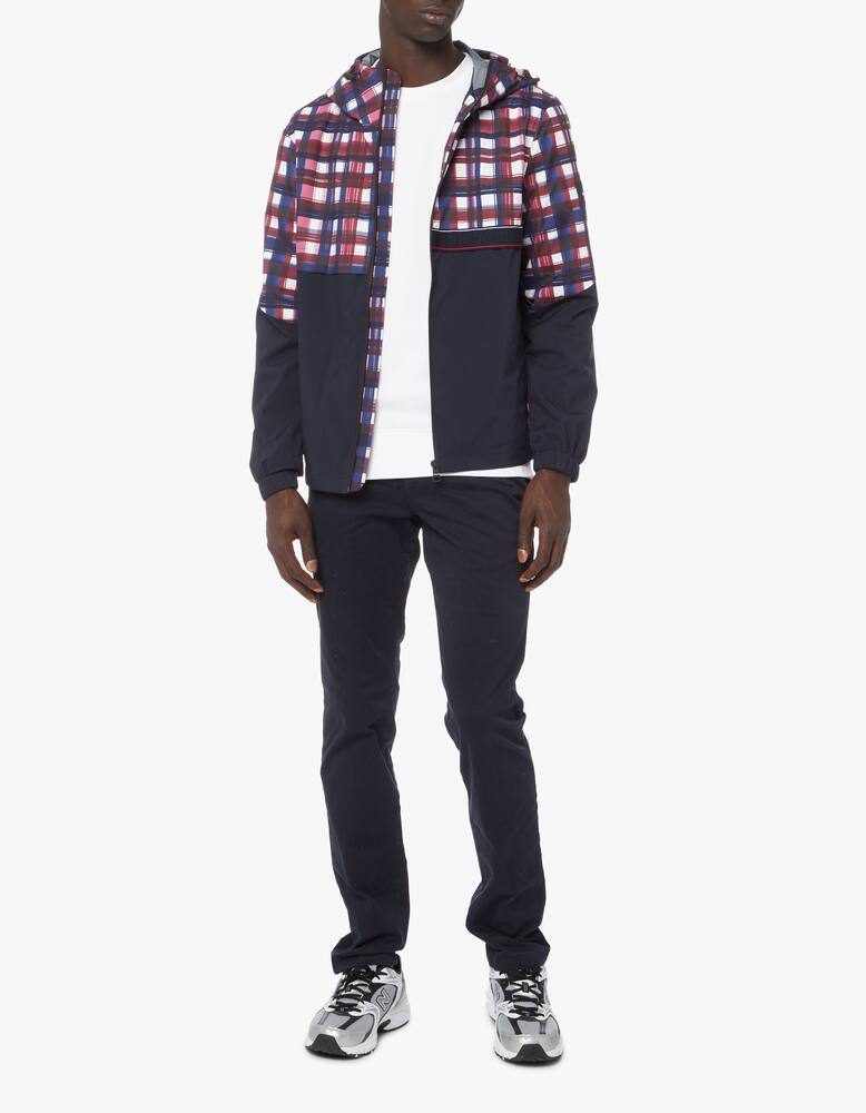 rinascente Tommy Hilfiger Gingham hooded jacket