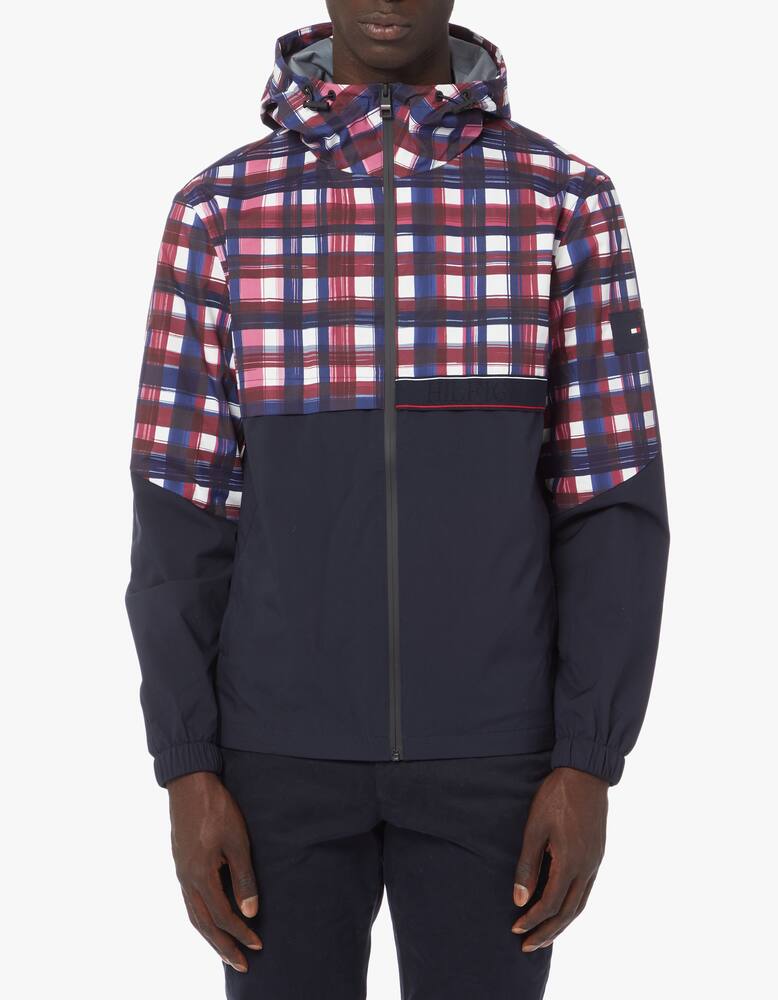 rinascente Tommy Hilfiger Gingham hooded jacket