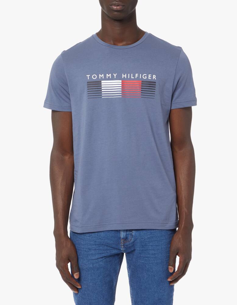 rinascente Tommy Hilfiger Maglietta girocollo degrade flag