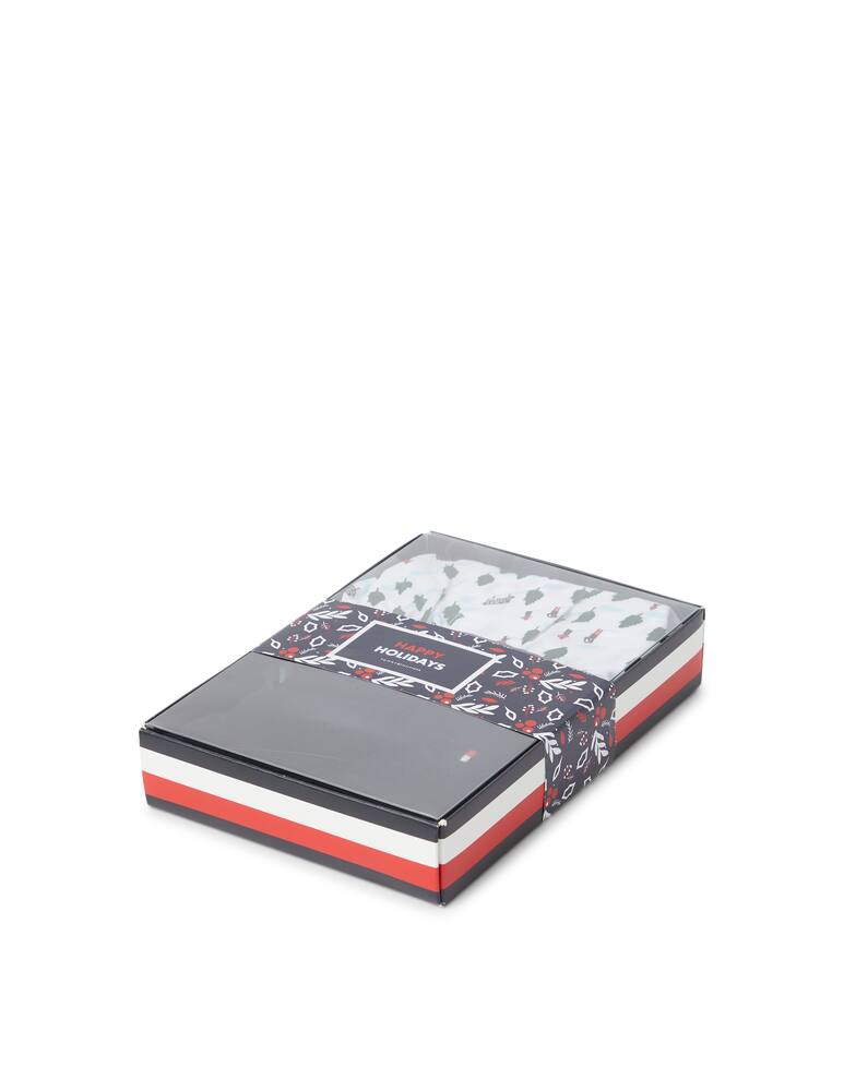 rinascente Tommy Hilfiger Set regalo natale woven boxer e calze