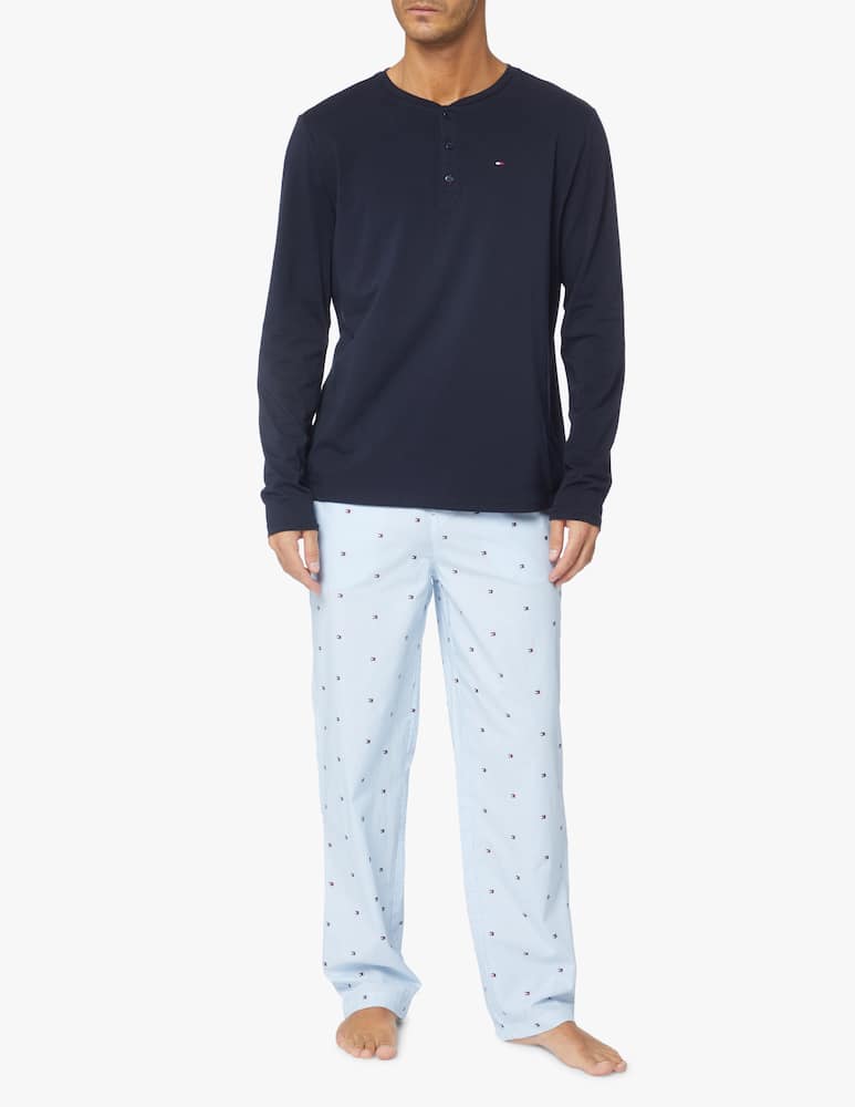rinascente Tommy Hilfiger Henley pijamas top