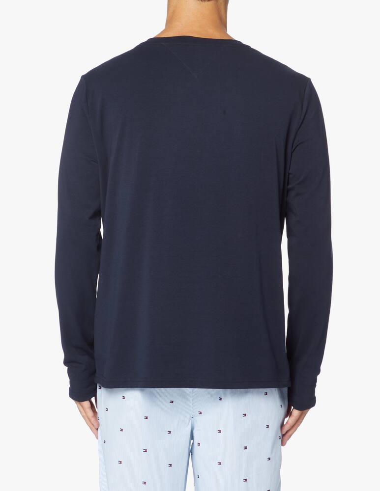 rinascente Tommy Hilfiger Henley pijamas top