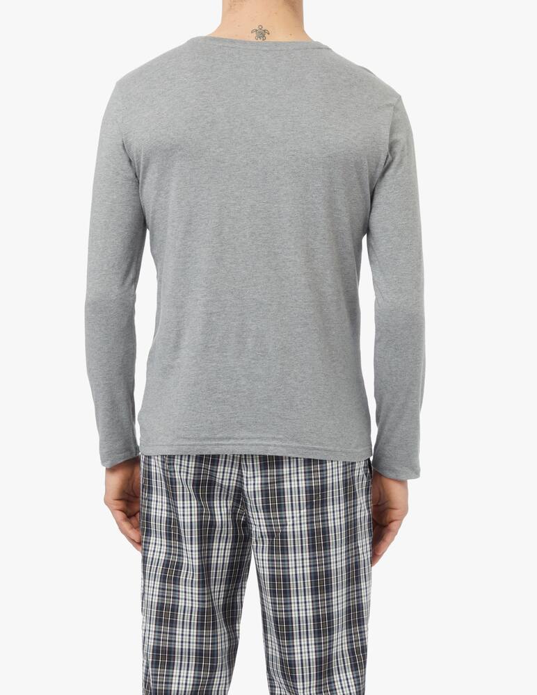 rinascente Tommy Hilfiger Long sleeve cotton logo flag t-shirt - multi