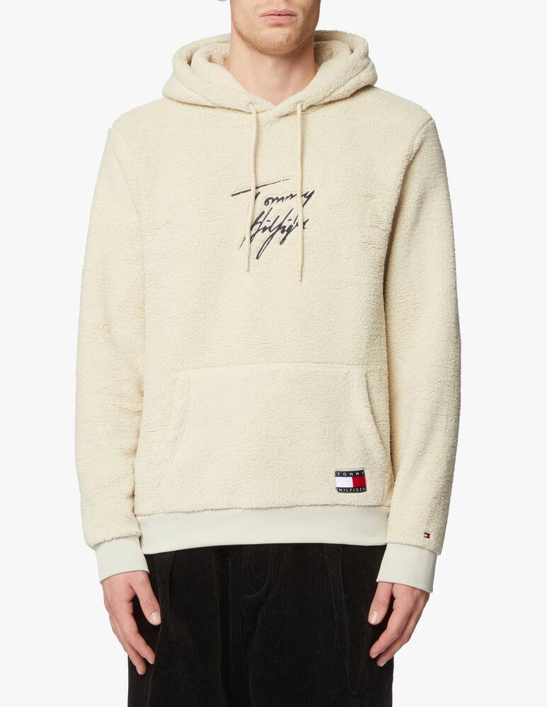 rinascente Tommy Hilfiger Sherpa full zip hoodie