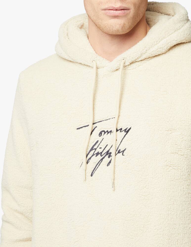 rinascente Tommy Hilfiger Sherpa full zip hoodie