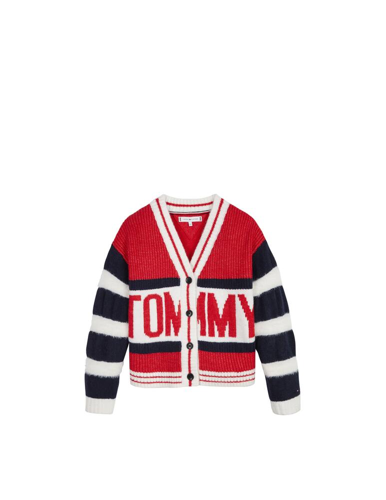 rinascente Tommy Hilfiger Maglione cardigan con logo