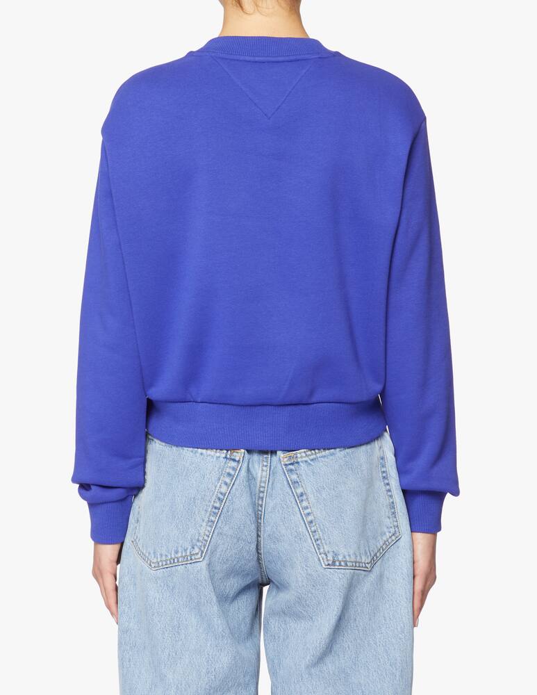 rinascente Tommy Jeans Cotton blend hoodie cropped