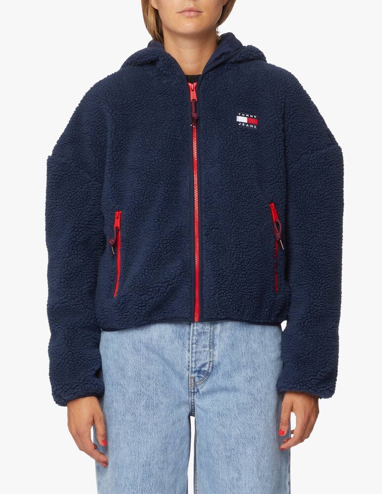 rinascente Tommy Jeans Cappotto teddy con cappuccio