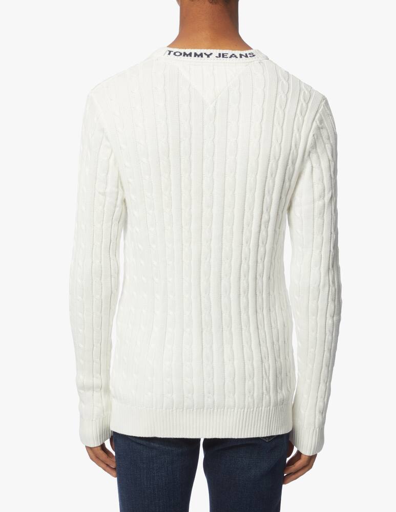 rinascente Tommy Jeans Maglione girocollo cable