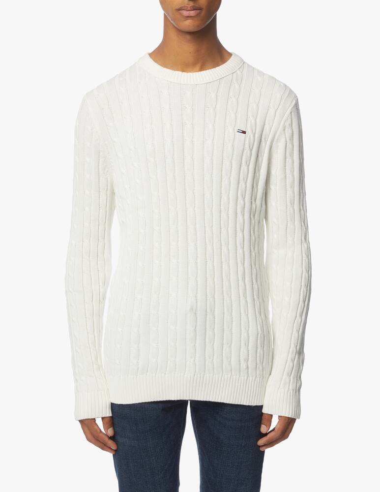 rinascente Tommy Jeans Maglione girocollo cable