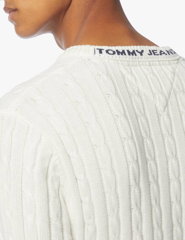 rinascente Tommy Jeans Maglione girocollo cable