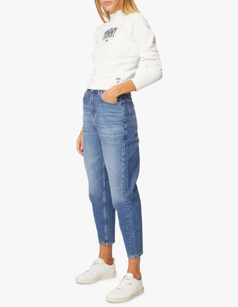 rinascente Tommy Jeans Mom jeans a vita alta