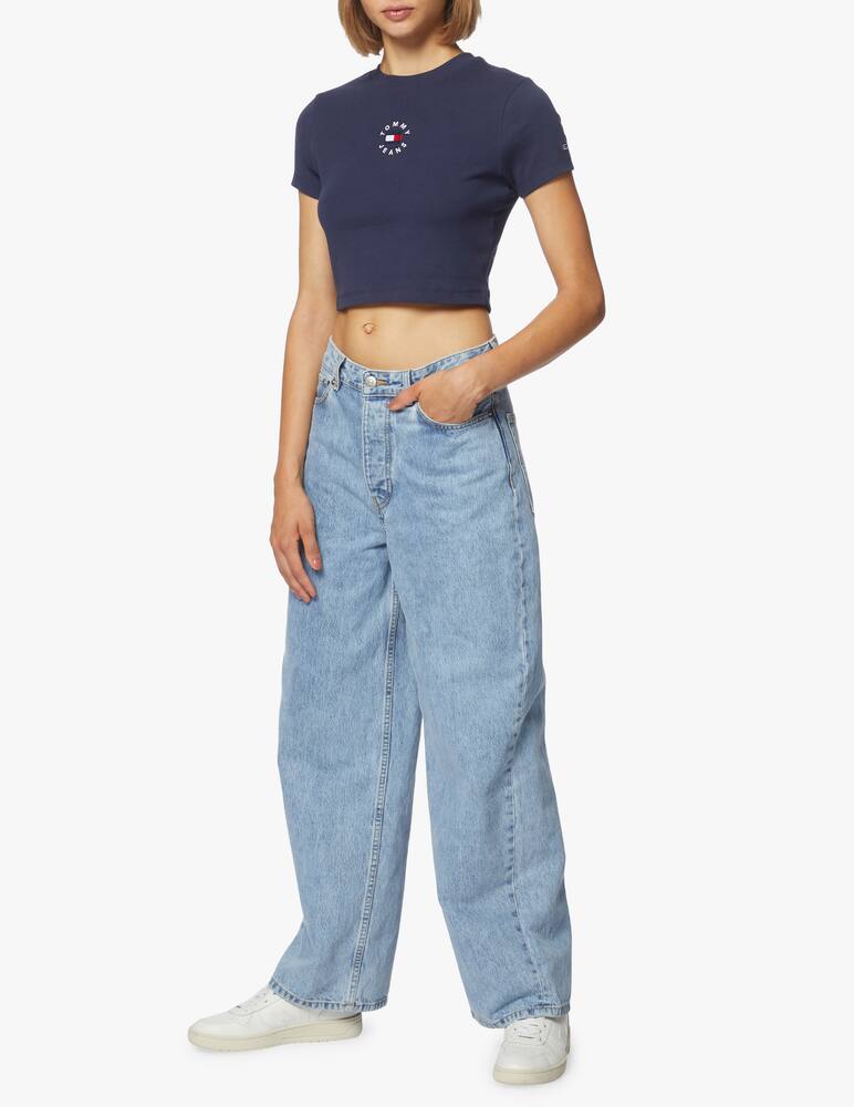 rinascente Tommy Jeans Cotton blend t-shirt with logo