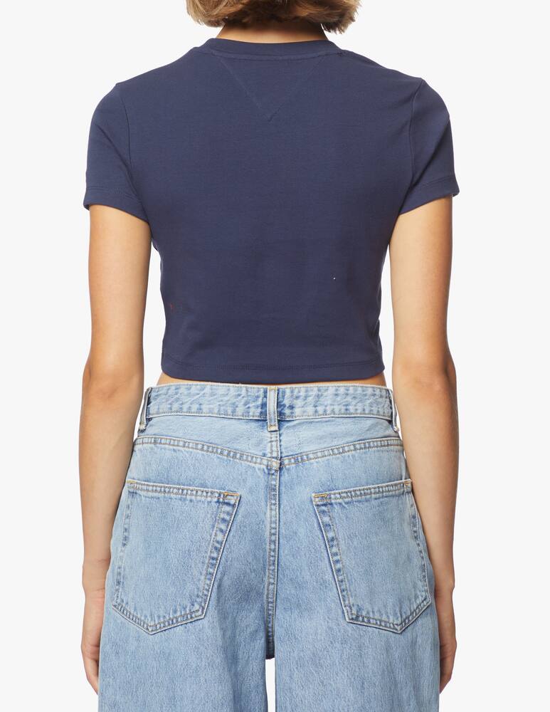 rinascente Tommy Jeans Cotton blend t-shirt with logo