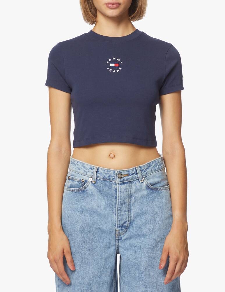 rinascente Tommy Jeans Cotton blend t-shirt with logo