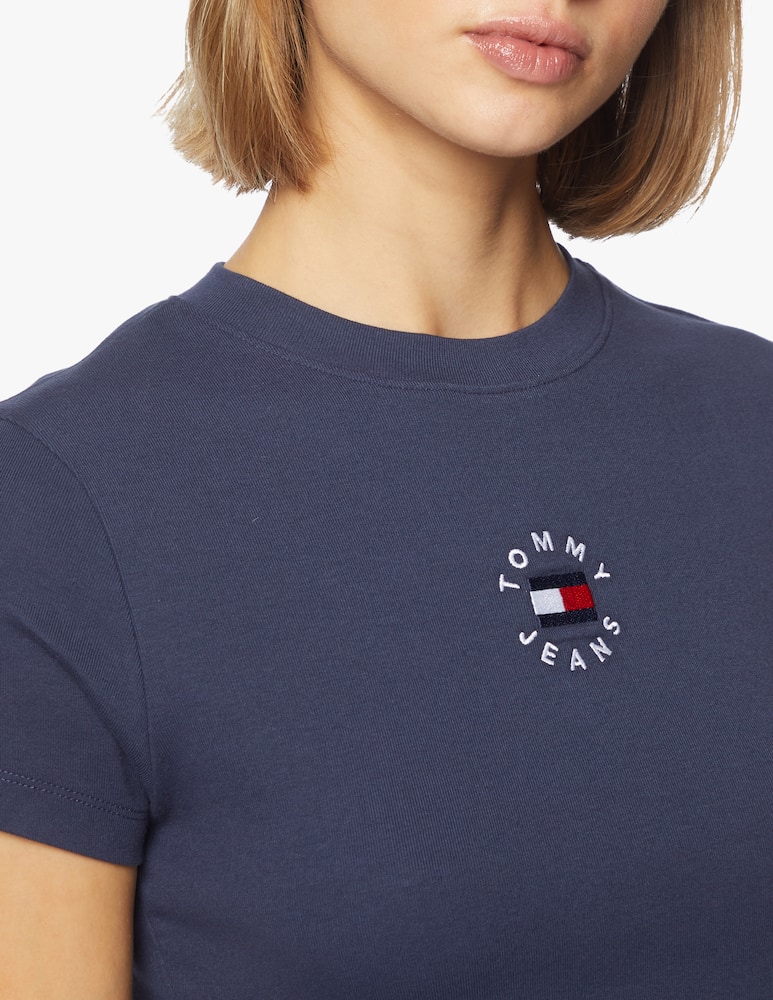 rinascente Tommy Jeans Cotton blend t-shirt with logo