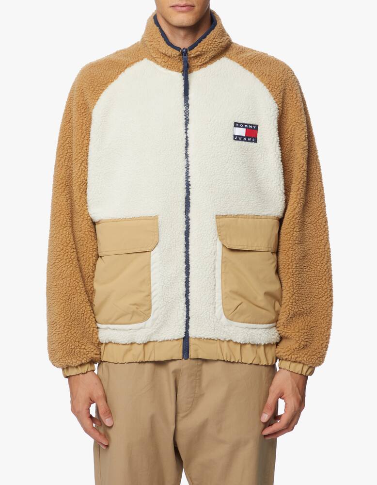 rinascente Tommy Jeans Reversible sherpa jacket
