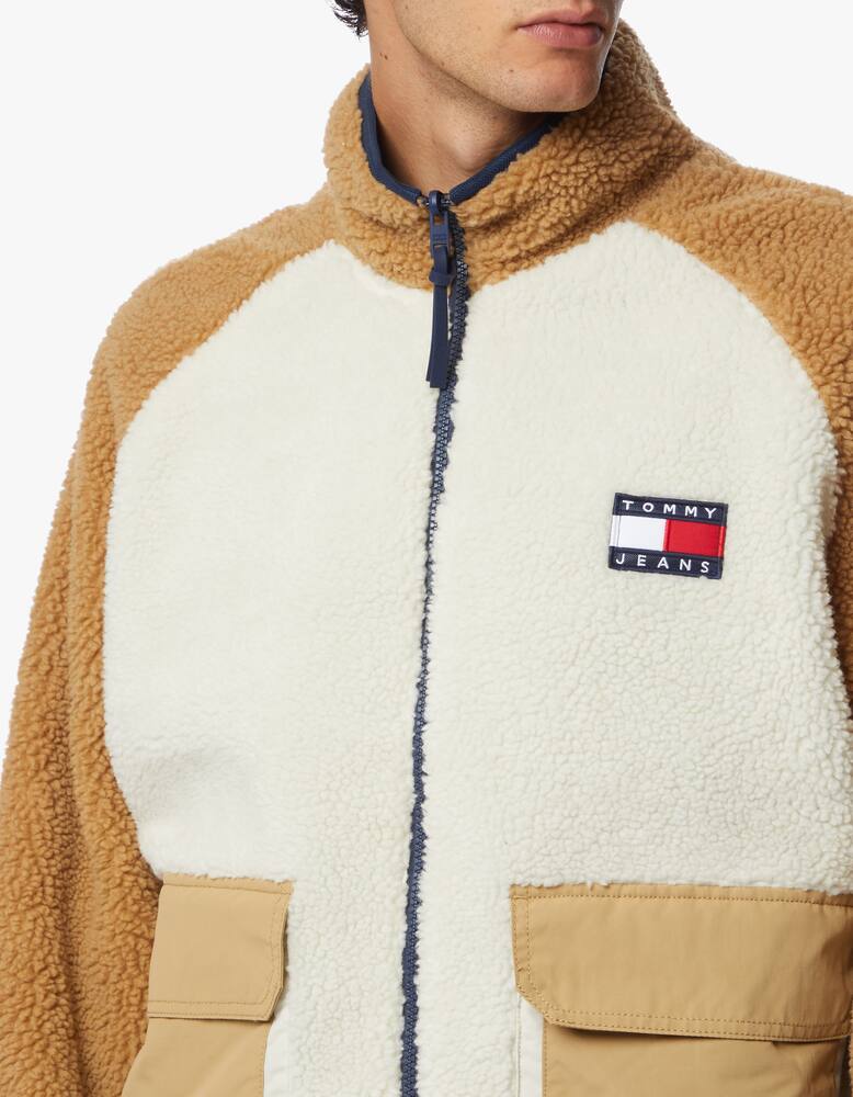 rinascente Tommy Jeans Reversible sherpa jacket
