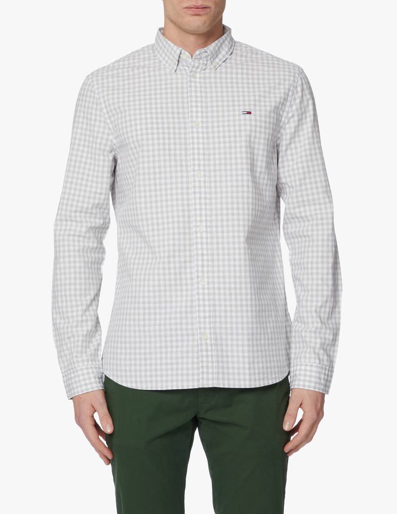 rinascente Tommy Jeans Camicia manica lunga gingham