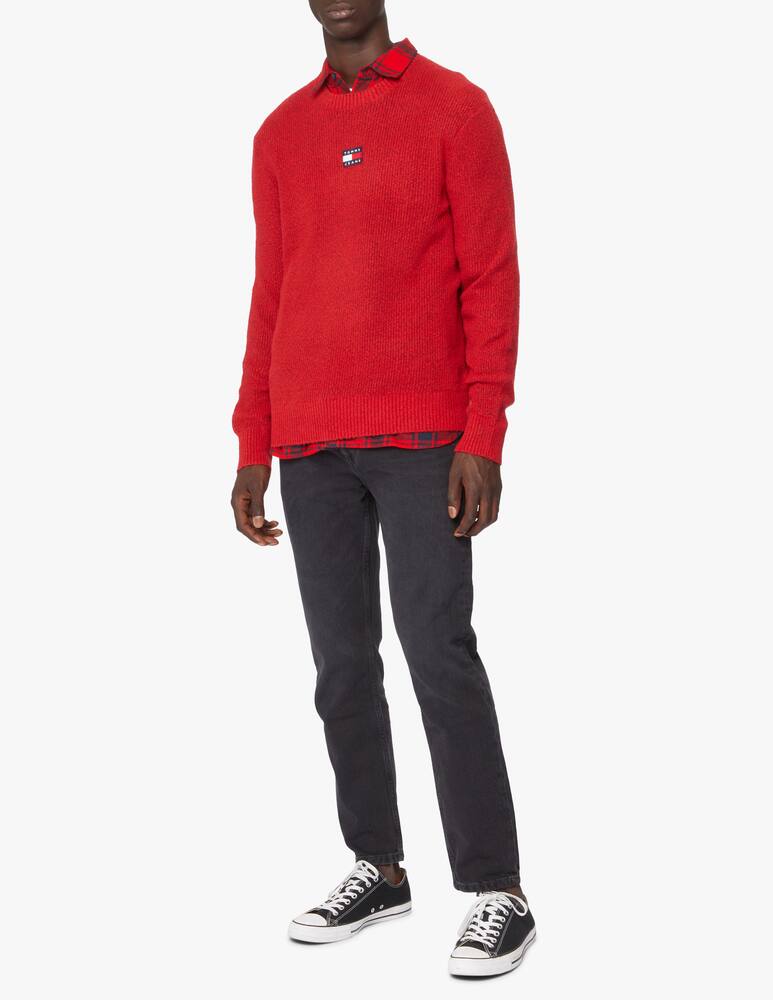 rinascente Tommy Jeans Central badge swetshirt