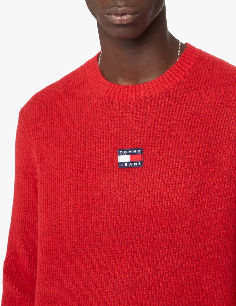 rinascente Tommy Jeans Central badge swetshirt