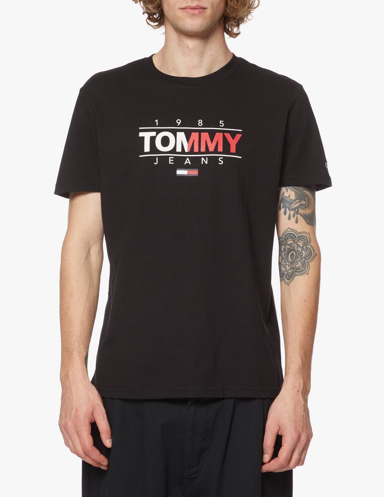 rinascente Tommy Jeans Maglietta girocollo scritta essential