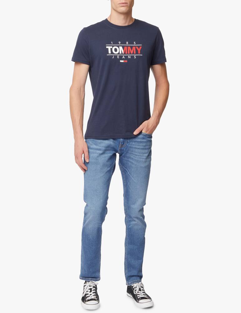 rinascente Tommy Jeans Maglietta girocollo scritta essential