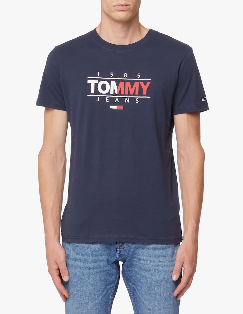 rinascente Tommy Jeans Maglietta girocollo scritta essential