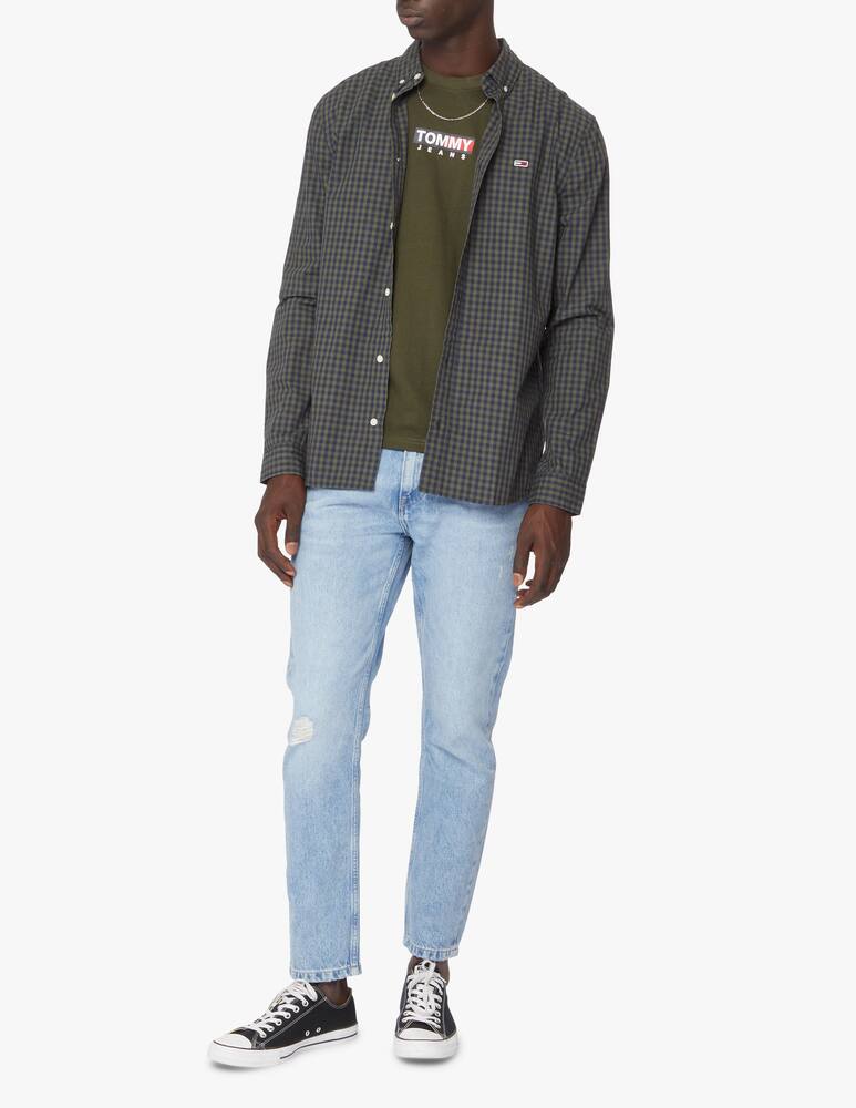 rinascente Tommy Jeans Gingham long sleeve shirt