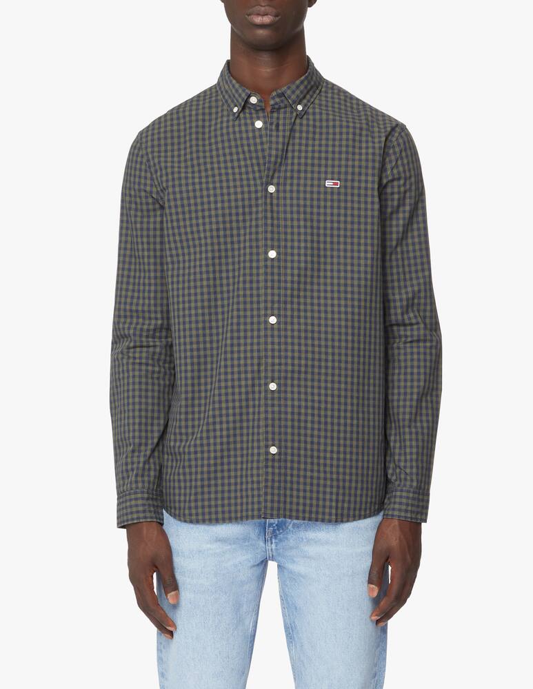 rinascente Tommy Jeans Gingham long sleeve shirt
