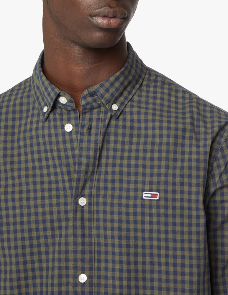 rinascente Tommy Jeans Gingham long sleeve shirt