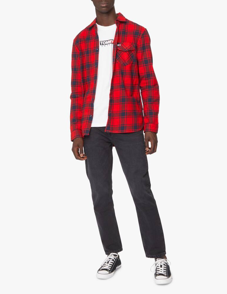 rinascente Tommy Jeans Camicia manica lunga check flanella