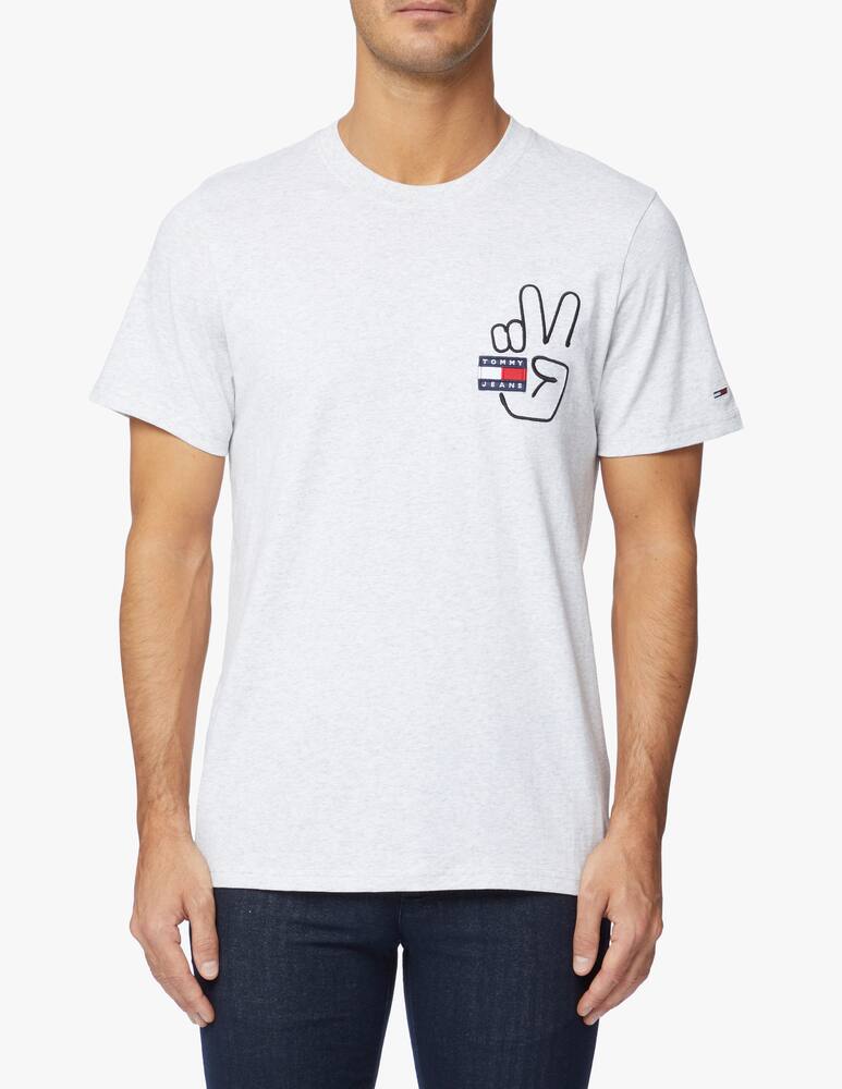 rinascente Tommy Jeans Maglietta girocollo peace