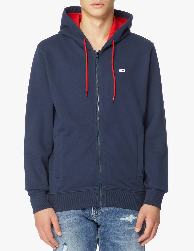 rinascente Tommy Jeans Retro graphic full zip hoodie