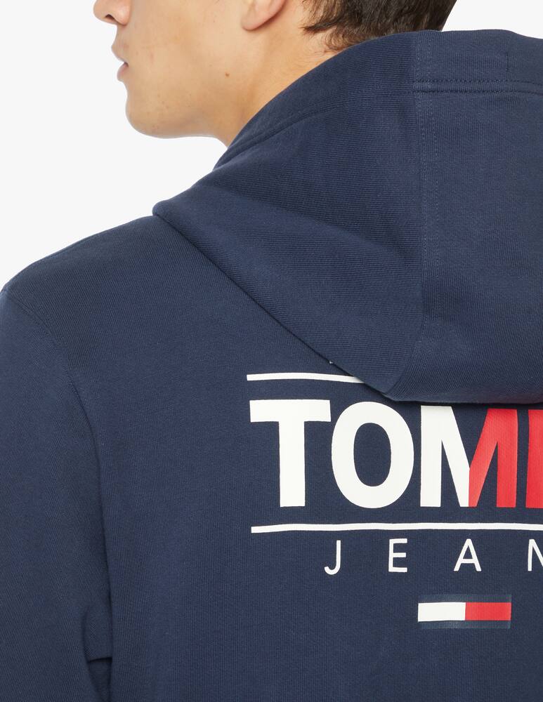 rinascente Tommy Jeans Retro graphic full zip hoodie
