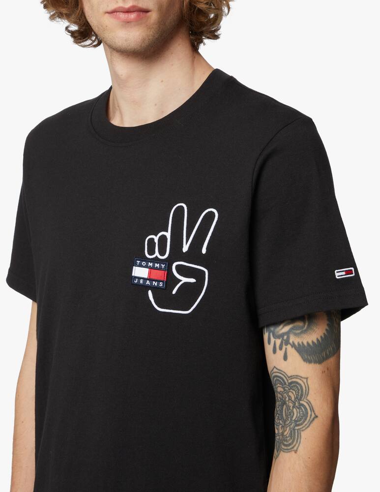rinascente Tommy Jeans Peace t-shirt