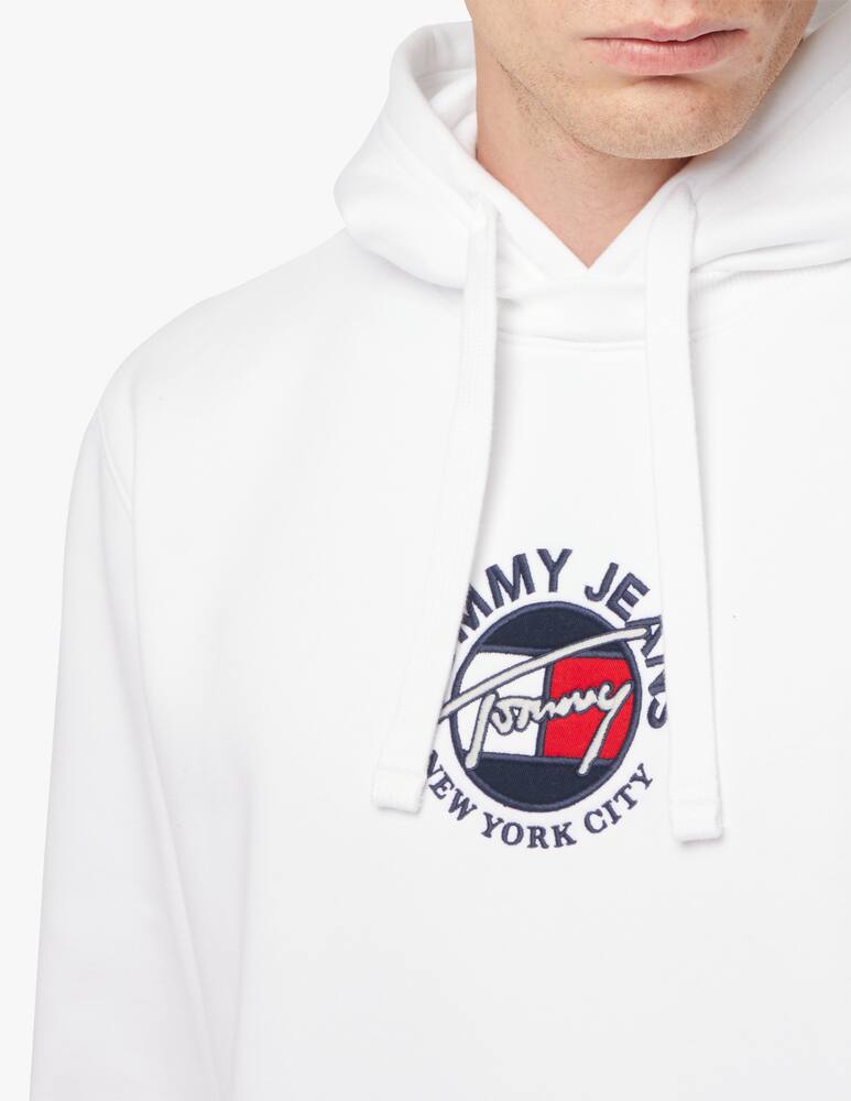 rinascente Tommy Jeans Timeless logo hoodie