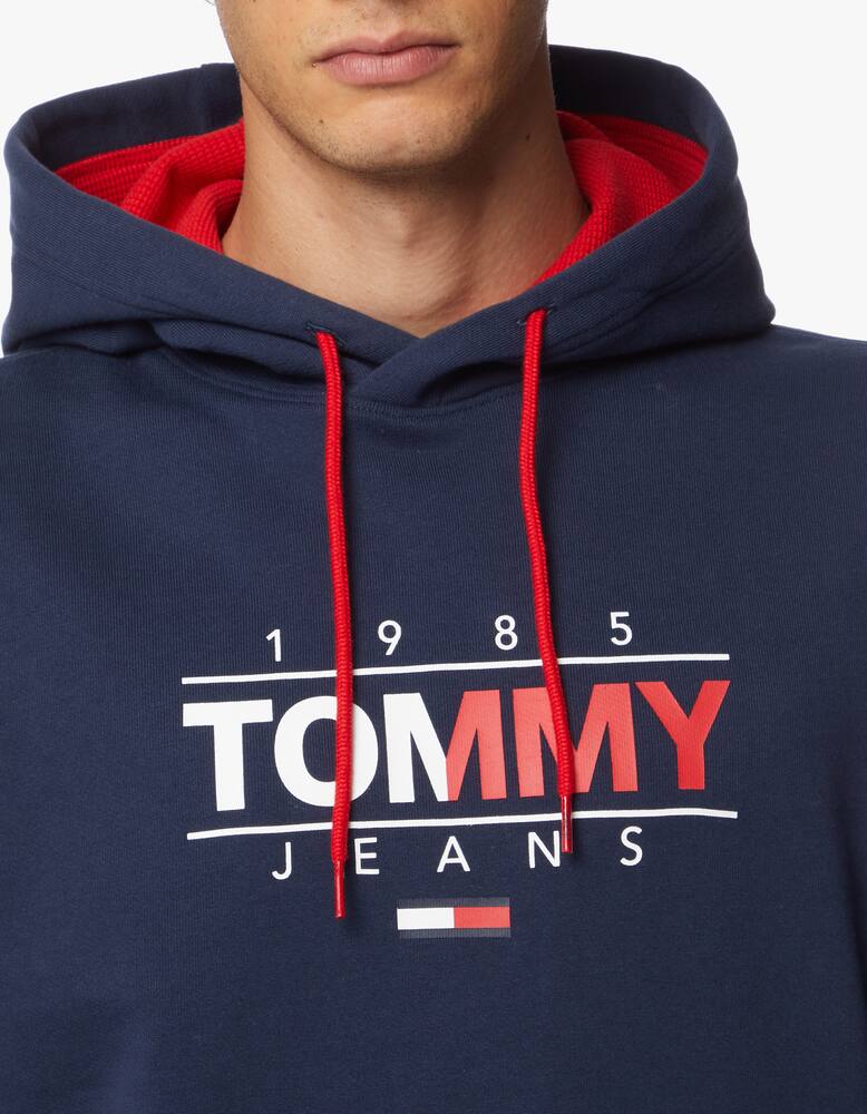 rinascente Tommy Jeans Felpa con cappuccio essential
