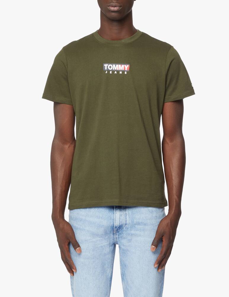 rinascente Tommy Jeans Maglietta girocollo linear logo 