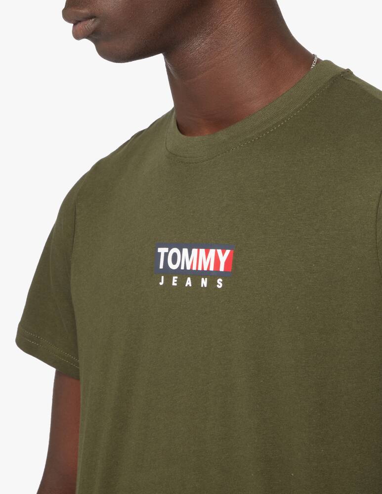 rinascente Tommy Jeans Maglietta girocollo linear logo 