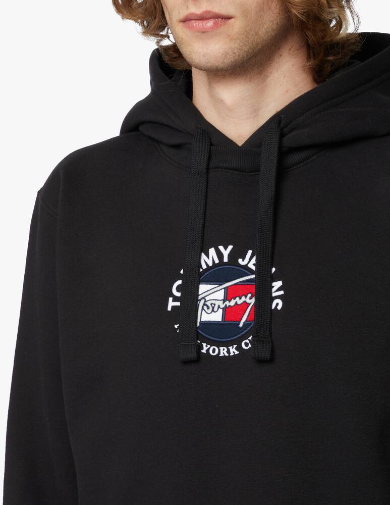 rinascente Tommy Jeans Timeless logo hoodie