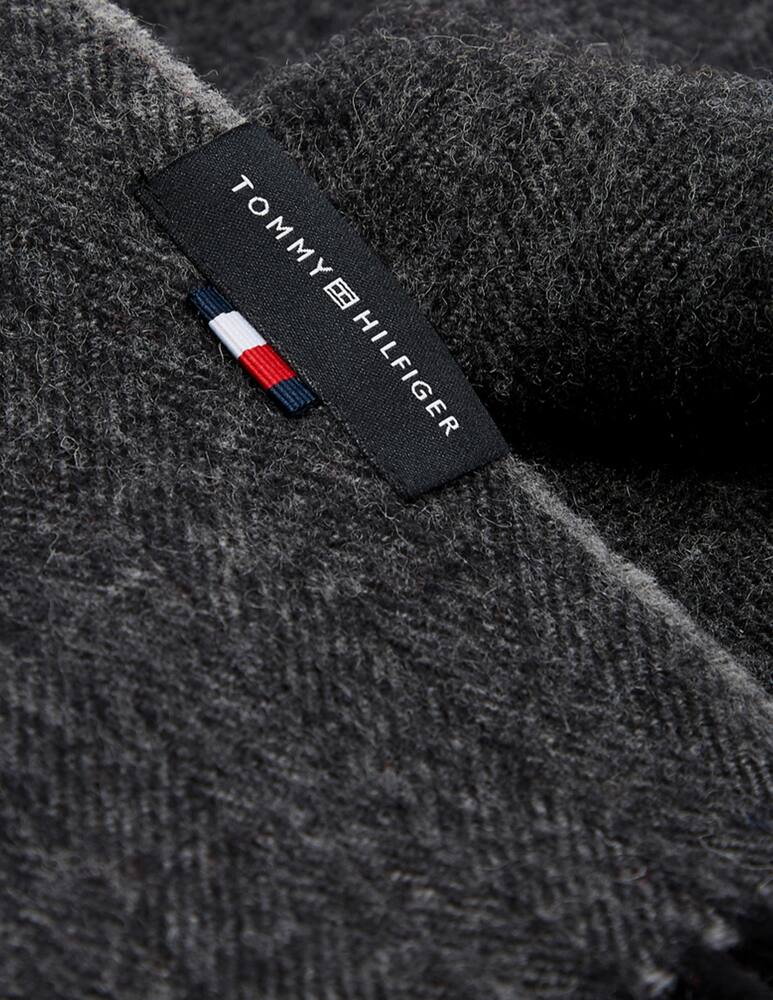 rinascente Tommy Hilfiger Sciarpa unptown herringbone in lana