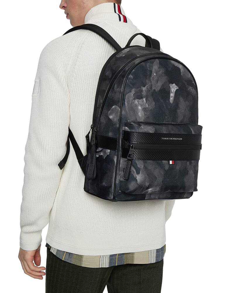rinascente Tommy Hilfiger Nylon elevated camo backpack