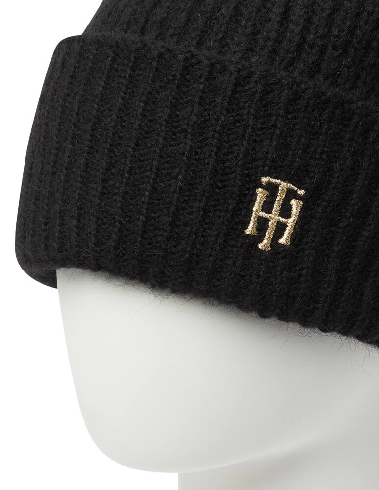 rinascente Tommy Hilfiger Berretto a coste in misto apaca e lana