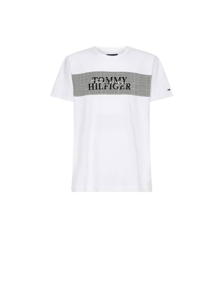 rinascente Tommy Hilfiger Check band t-shirt