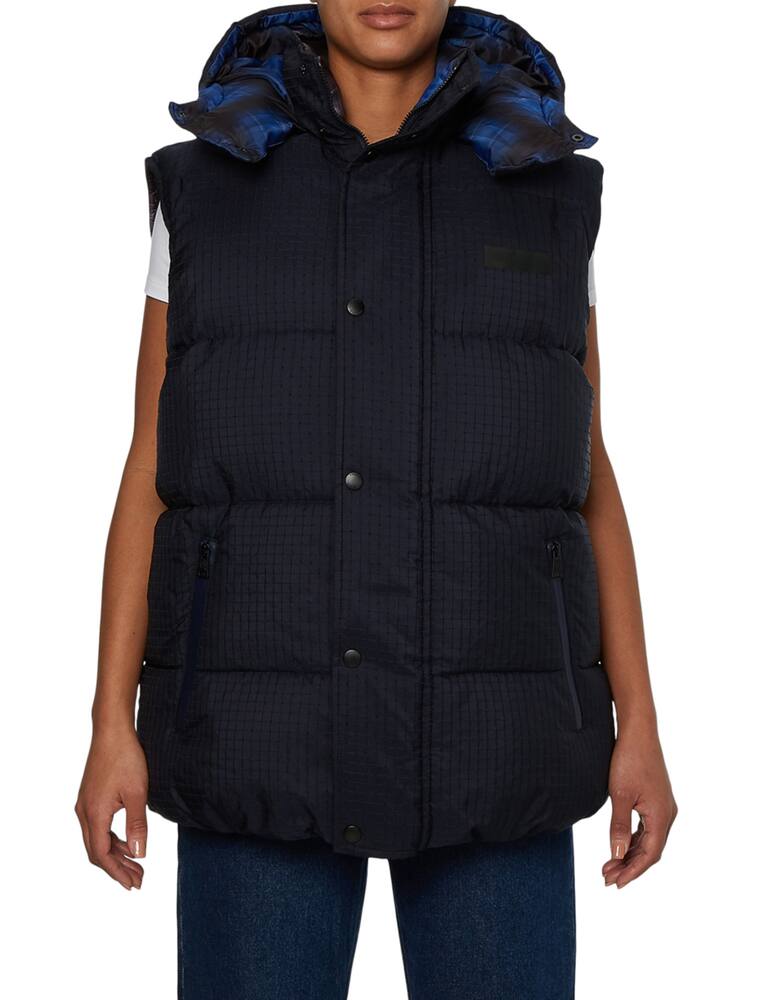 rinascente Tommy Hilfiger Reversible double check padded vest