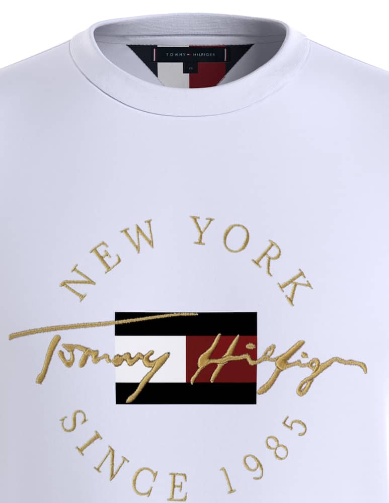 rinascente Tommy Hilfiger Logo icon circle t-shirt