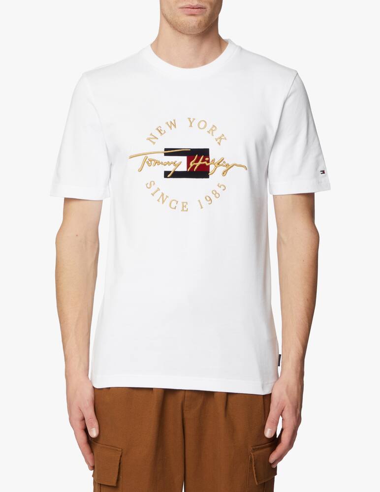 rinascente Tommy Hilfiger Logo icon circle t-shirt