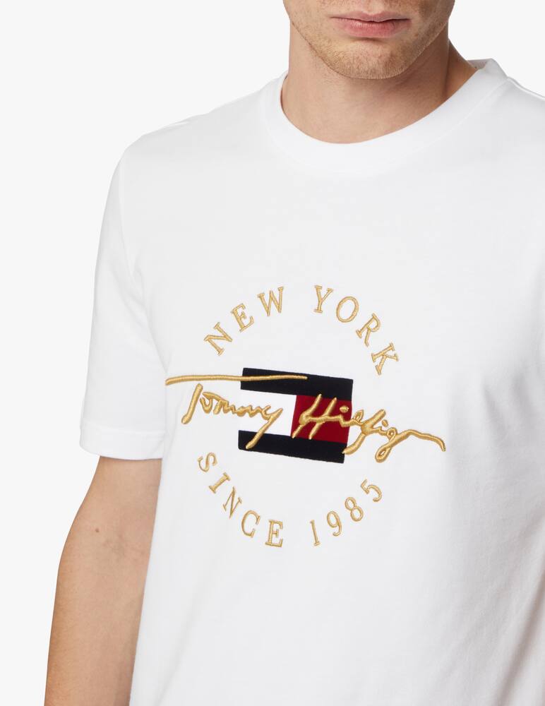 rinascente Tommy Hilfiger Logo icon circle t-shirt